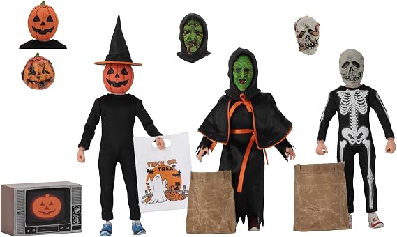 NECA Halloween 3 Season Of The Witch 8in Retro AF 3Pk