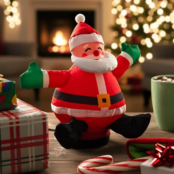 Vat19 Mini Desktop Inflatable Santa Claus