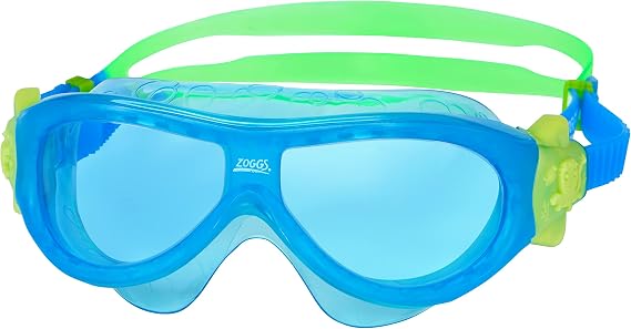 Zoggs Kids' Phantom Mask with UV Protection And Anti-fog Swimming Goggles, 3-6 Years