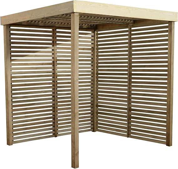 Forest Garden Modular Pergola with 2 Side Panel Pack