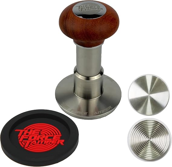 58.50mm Extend Set Reddish Brown Wooden Jellyfish Handle Coffee Tamper