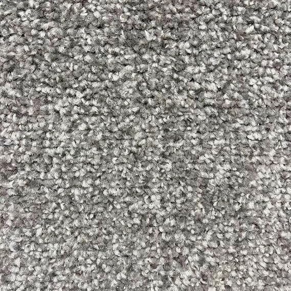 Tuda Carpets | Beaumont 8mm Soft Twist Pile Carpet with Felt Backing, 11mm Total Height | Steel (75321) - 4m x 3m (13ft1" x 9ft10")