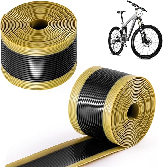 Bike Protection Tape Anti-puncture Proof Bike Tyre Liner, Bicycle Tube Flat Protector Compatible with 12" 16" 18" 20" 24" 26" 27.5" 29"