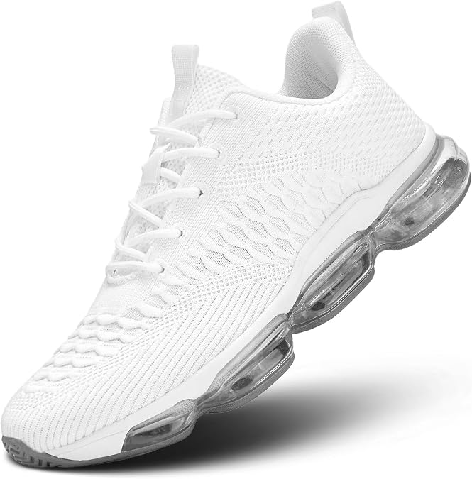 Mens Trainers Air Cushion Running Fashion Shoes Casual Breathable Walking Tennis Gym Athletic Sports Sneakers Zapatos