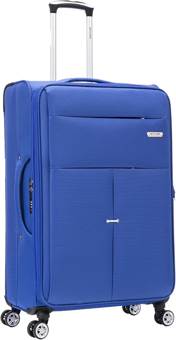 Large Suitcase 29" Super Lightweight Luggage 20% Expandable 4 Wheels Spinner Soft Shell Check in Luggage for 23kg