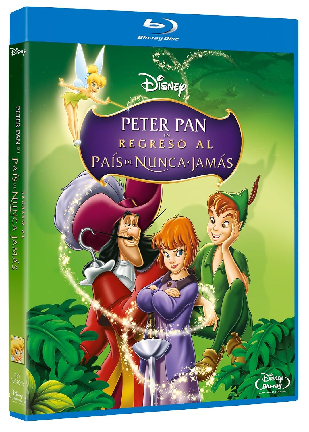 Peter Pan en Regreso al Pais de Nunca Jamas (Peter Pan: Return to NeverLand) (2002) (Blu-ray)