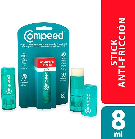 Compeed Sürtünme ve Kabarcık Oluşumuna Karşı Ayak ve Vücut İçin Sürtünme ve Kabarcık Önleyici Stick - 8 ml