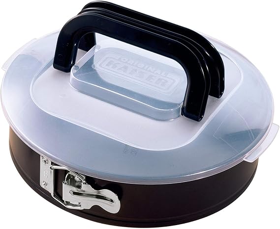 ORIGINAL KAISER Bake&Take – Round Transportable Mould with Non-Stick Removable Base Ø 26 cm