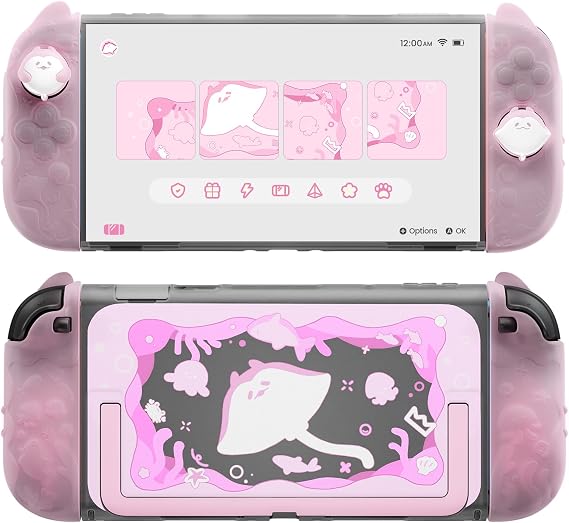 playvital Protective Case for Nintendo Switch 2, Kawaii Ocean Whisper Series