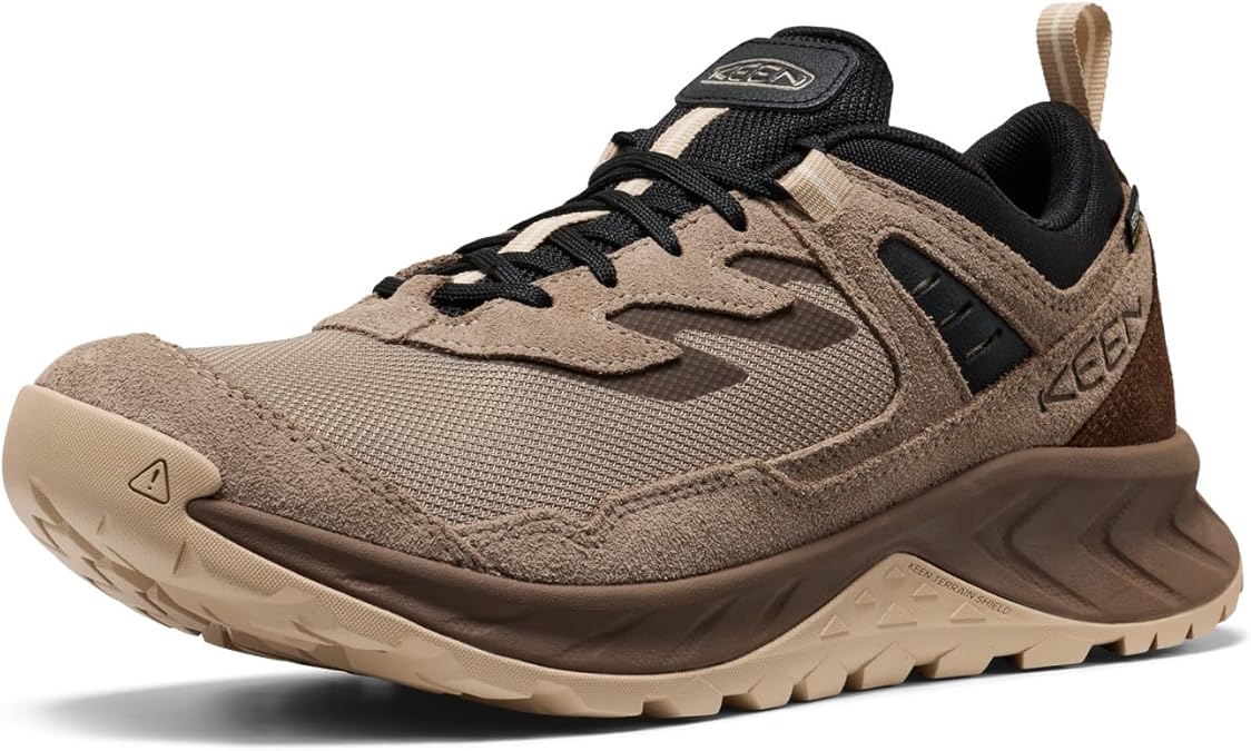 KEEN Men's Targhee III Water-Repellent Hiking Shoes Kantine/Black 47.5