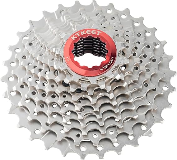 10 Speed Cassette 11-30T/32T/34T/36T/40T/42T/46T/50T/ Mountain Bike/Road Bike Cassette 10 Speed Bicycle Cassette Sprocket Compatible with Shimano Ultegra xt Sunrace Sram