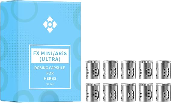 WOLKENKRAFT FX MINI (ULTRA) | ÄRiS (ULTRA) 10 x Dosing Capsules for Herbs