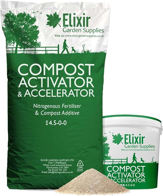 Elixir Gardens Compost Activator & Accelerator 4.5-0-0 15kg Bag