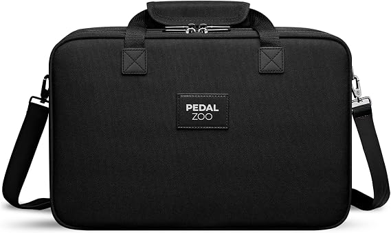 Carry Bag for Valeton GP-200 Multi-Effects Processor - Padded Protective Case with Shoulder Strap, Accessory Pocket and Water Resistant Exterior