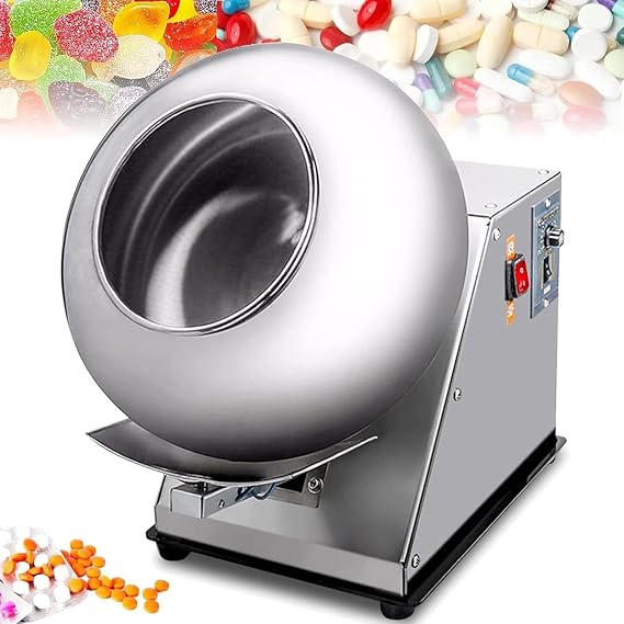 Chocolate Panning Machine, Electric Sugar Coating Machine, 3-6kg/H