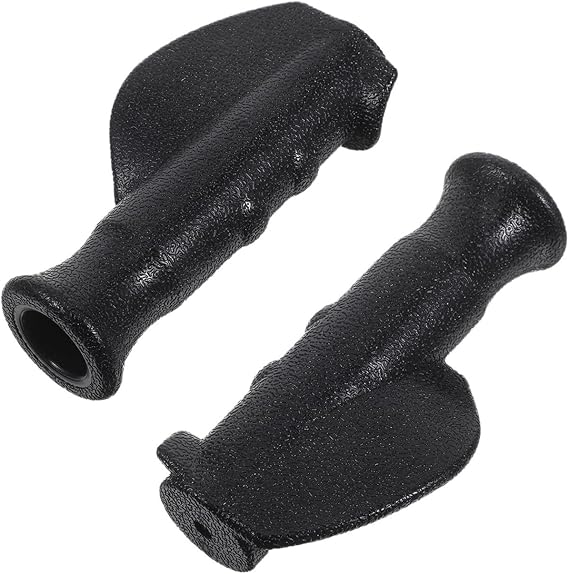 2pcs Non Slip Rollator Walker Hand Grips Replacement Kit Black