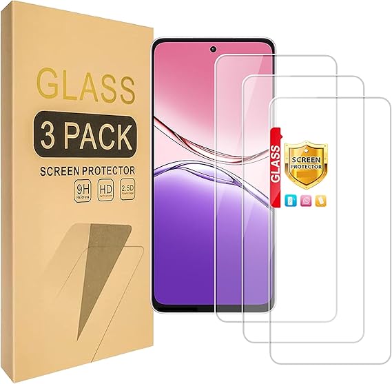 (3 Pack) Compatible with Tecno Pova 7 Ultra 5G Screen Protector Tempered Glass，Case Friendly [High-definition scratch-resistant, 9H hardness]