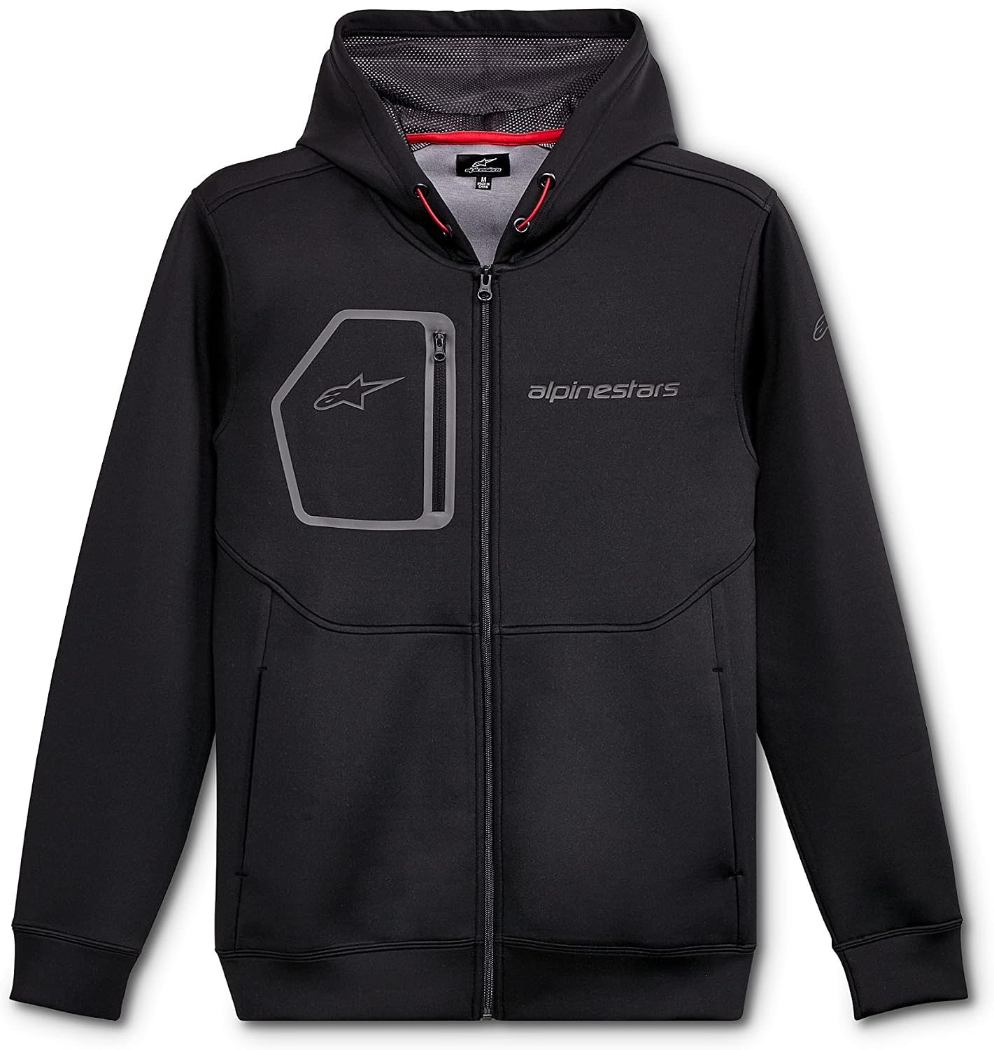 Alpinestars Technical Sweatshirt Combec Tech Fleece Zip & Hooded Hoodie & Zipman 1 Pack