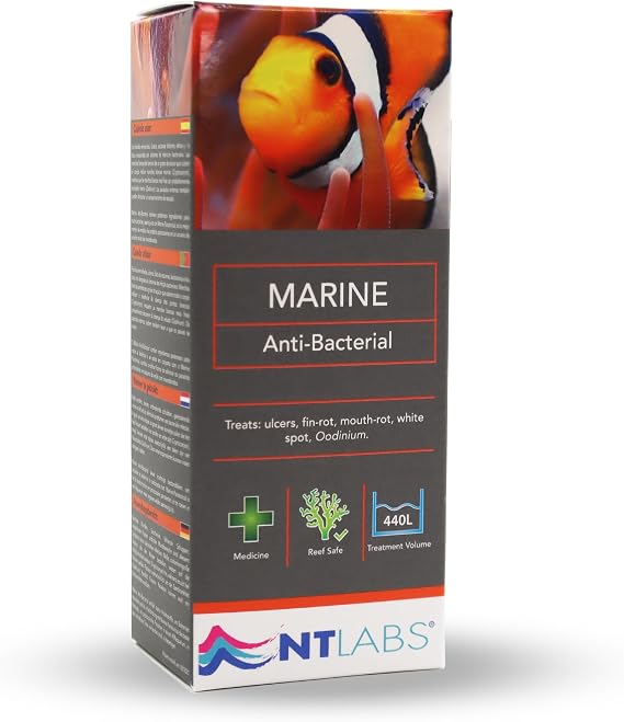 NT Labs Marine Anti-Bacterial Reef Safe Disease Treatment (100ml)