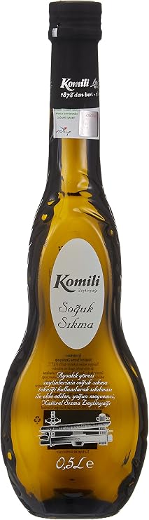 Komili Soğuk Sıkma Sızma Cam Şişe 0.5 Lt