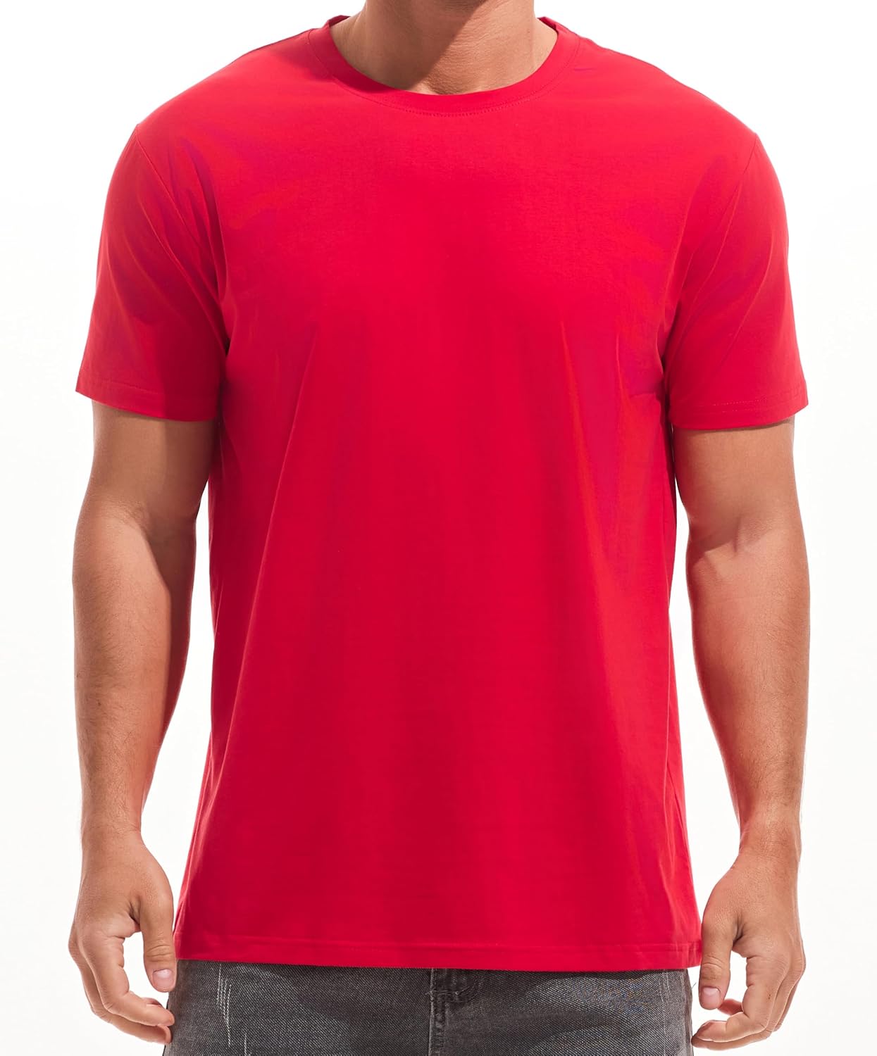 Men's Solid Color Comfortable T-Shirt