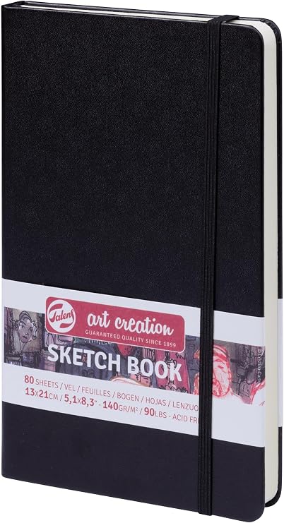 Talens Artcreation Sketch Block 140 Gr 13 X 21 Cm Black