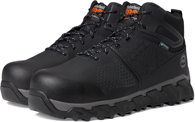 Timberland PRO メンズ Ridgework 複合安全つま先 防水 ミッドブーツ