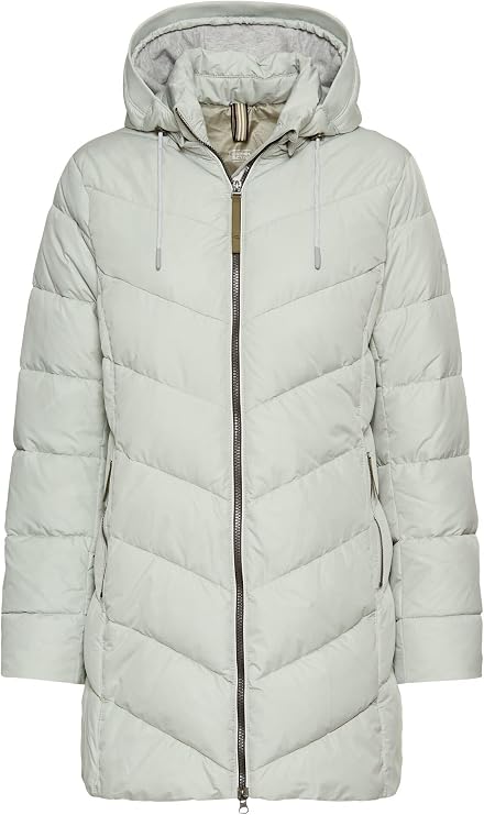 camel active Women's Padded Jacket with Removable Hood