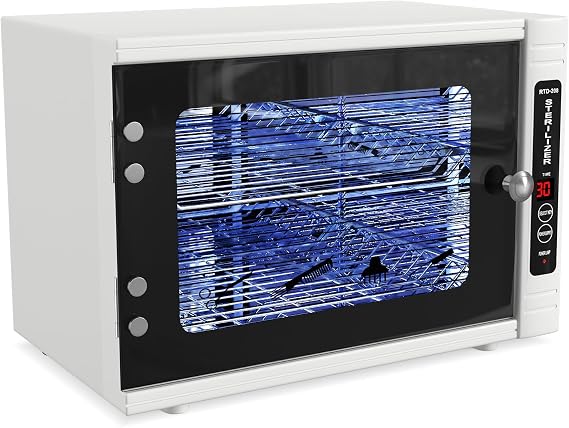 UV Sanitizer Cabinet. UV Light Sanitizer Box with Timer Setting, Suitable for Cleaning of Various Items