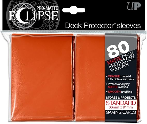 Ultra Pro Pro-Matte Eclipse Standard Orange (80 Sleeves) -85113