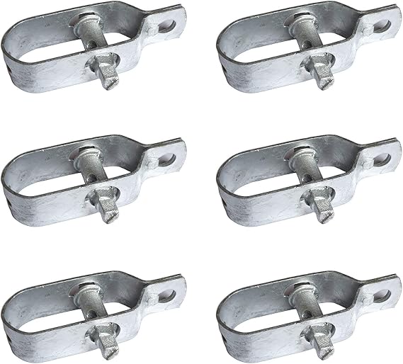 6 Pack of Galvanised Steel Tensioners Radisseur Fencing Line Wire Tightener 4" (100mm)