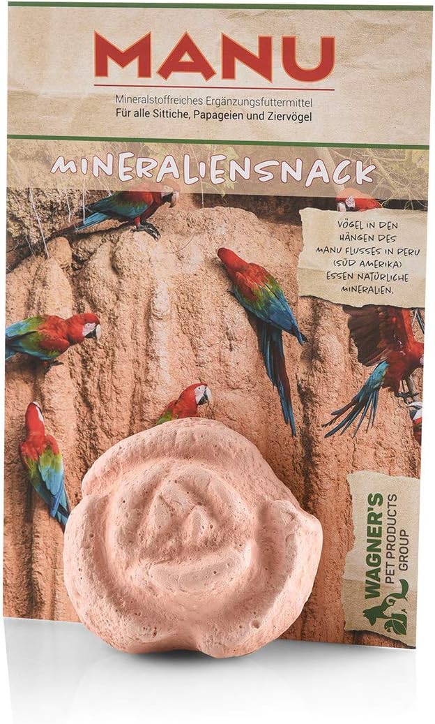 Manu Small Mineral Stone for Parakeets