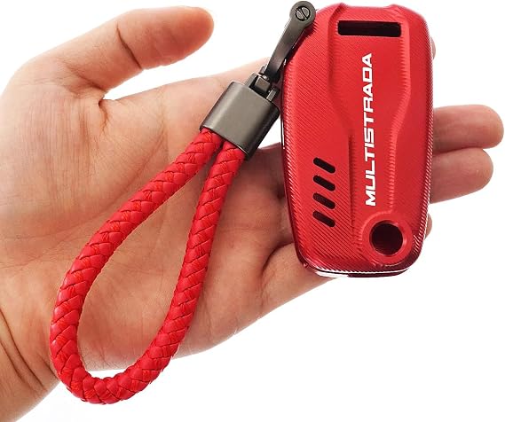 Motorcycle Accessories for Ducati Multistrada V2 V2S V4 V4S MTS 1260 1260S 950S 2017-2024 2025 Key Case Scratch Protection FOB Remote Control Protective Case and Key Fob