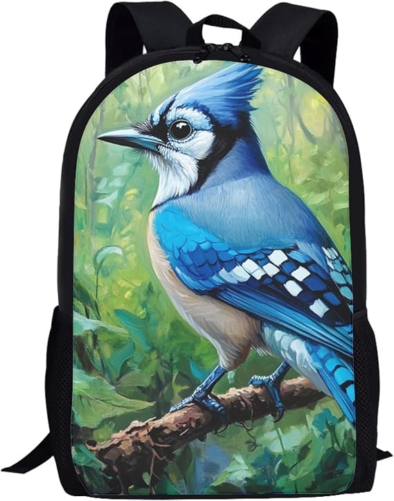 Kids Backpack Elephant Print Fashion School Bags For Boys Stylish Lightweight Student Daypack Backpack