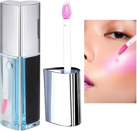 Color Changing Blusher,2X Multi-use Lips and Cheek Tint - Multi-use Lips and Cheek Tint, Temperature Change Moisturizing Cream Blush, Hydrating Blusher Cream