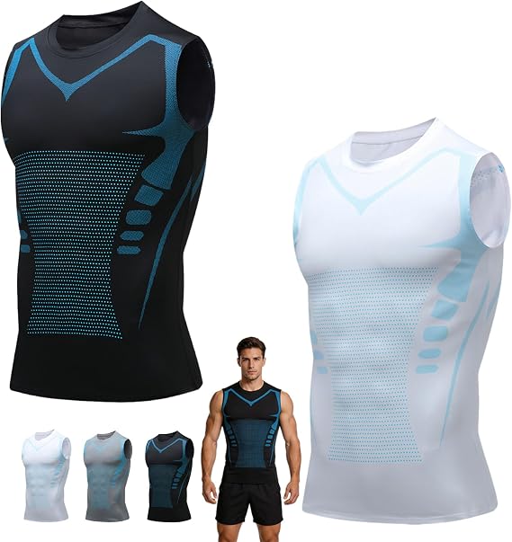 2026 Compression Vest Men, Shaping Sleeveless Shirt, Breathable, Shape & Control for Gym, Running