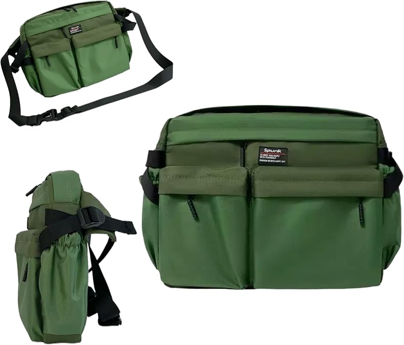 Large Capacity Lightweight Crossbody Bag, Essential for Travel, Commuting, and School, Easy To Store
