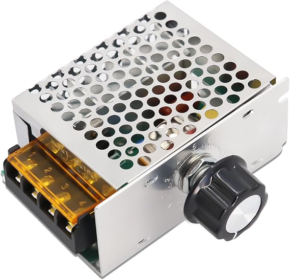 Binghe Electronic Voltage Regulator 220V 4000W High Power SCR, Governor, Speed Controller, Suitable for Household Appliances