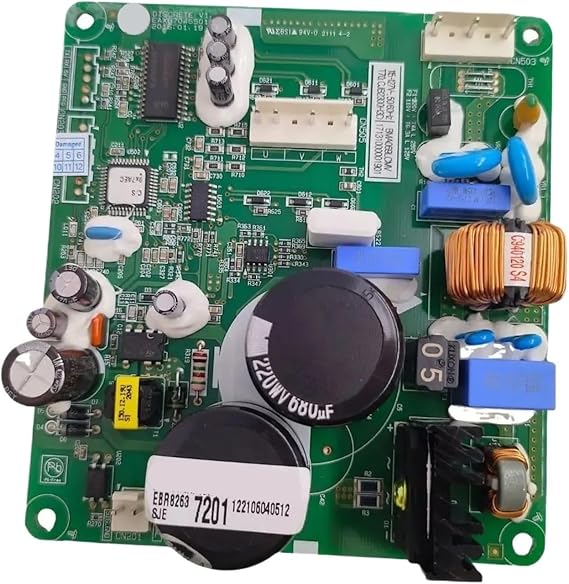 Ebr82637201 冷蔵庫インバーターボード、lg、冷蔵庫、eax67046501 Ebr8263 Bma2069lcmvコントロールボードコンポーネントの交換