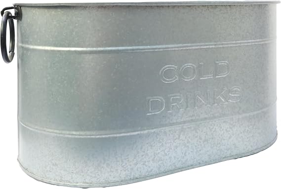 Cold Drink Oval İçecek Kovası Gri