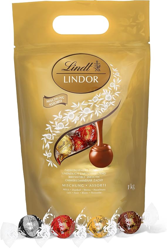 Lindt & Sprüngli Lindor Kugeln Mischbeutel, 1 kg