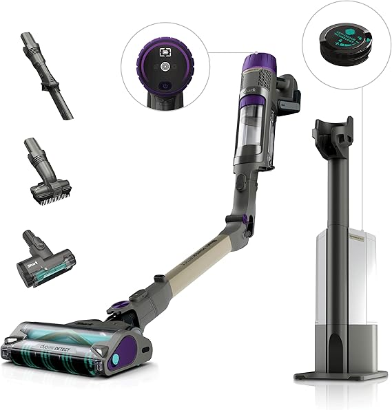 Shark PowerDetect Clean&Empty Auto-Empty Sistemli Pet Başlıklı Şarjlı Dikey Süpürge IP3251EUT