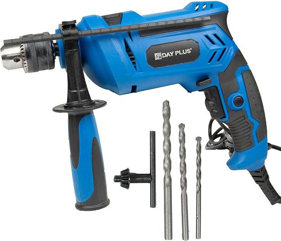 Hammer Drill | 850W SDS Plus Rotary Hammer Drill | 2 Modes in 1 | Impact Drill ith Drill Bits, Variable-Speed Trigger, for Brick, Steel, Concrete, Masonry, Wood