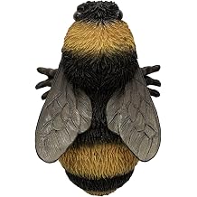 Vivid Arts Small Wall Mounted Bee Ornament – Cute Garden Wall Decoration | Indoor & Outdoor Décor