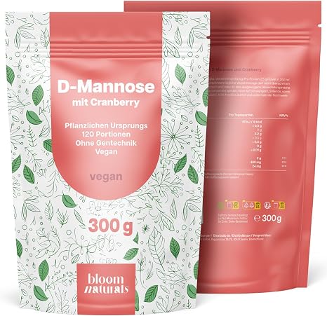 D-Mannose Powder with Cranberry - 300g