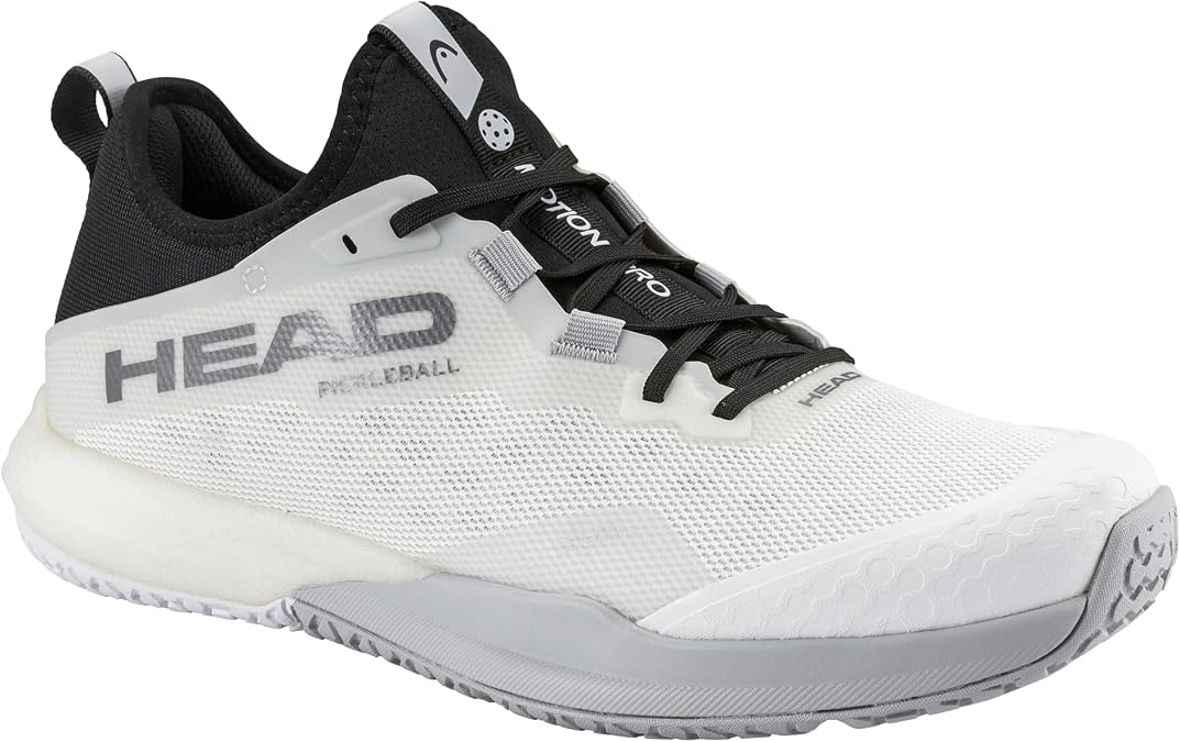 HEAD Motion Pro BOA Pickleball LGRD White Black