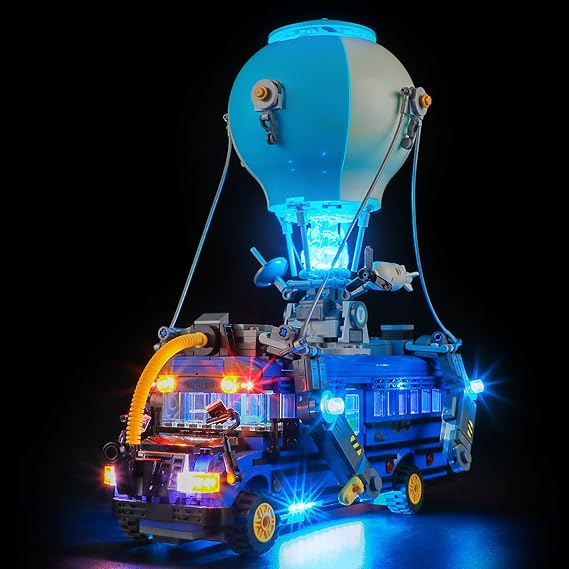 LIGHTAILING Light For Lego-77073 Battle Bus - Led Lighting Kit Compatible With Lego Building Blocks Model - NOT Included The Model Set