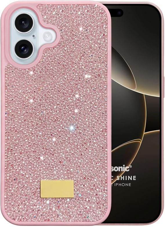 Microsonic Apple iPhone 17 için Kılıf Cosmic Shine Pembe [iPhone 17 ile Uyumlu Kılıf - Pembe]