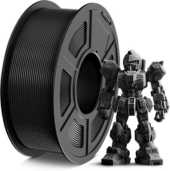 TECBEARS PETG Filament 1.75mm Black 1KG, High Strength & Toughness