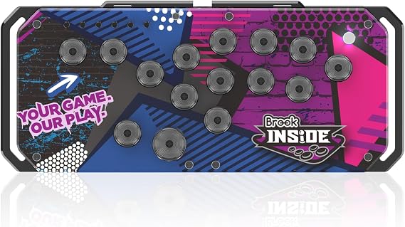 Brook Fighter Starburst - ブラック/ホワイト - 次世代コンソール対応の全ボタン型アーケードコントローラー ブラック